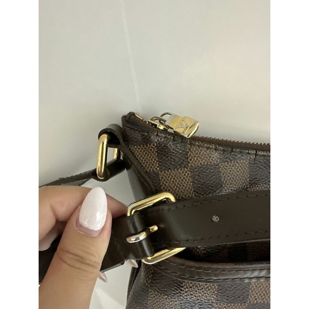 Louis Vuitton Damier Ebene Canvas Bloomsbury PM Crossbody Bag - Good Condition - Picture 8 of 8